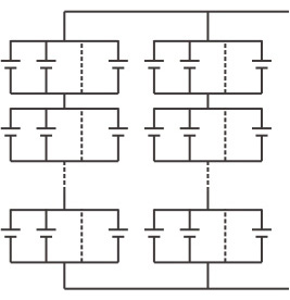 First Parallel, Then Series and Parallel Again of Power Battery Module Topological Structure